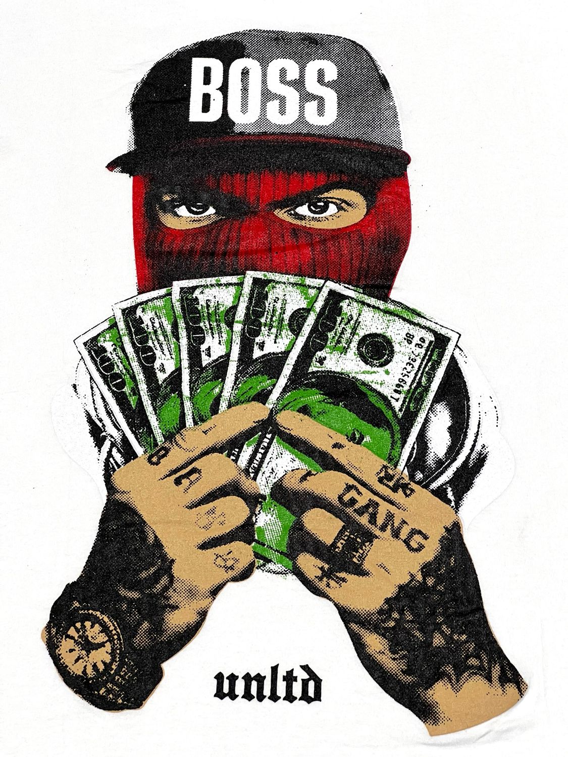 T-Shirt Boss - blanca - Unitalla S|M