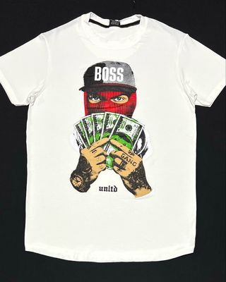 T-Shirt Boss - blanca - Unitalla S|M