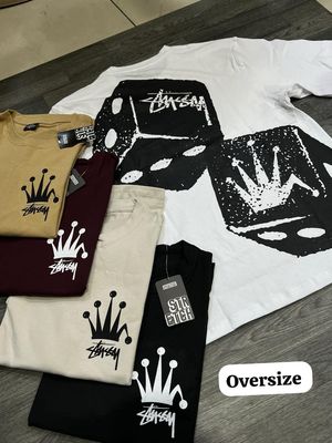 OVERSIZE - Stussy - beige | M L