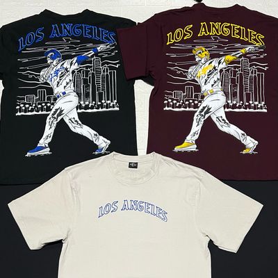 OVERSIZE - Los Ángeles Dodgers - beige | M L