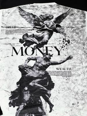 OVERSIZE - Money - blanca | M L