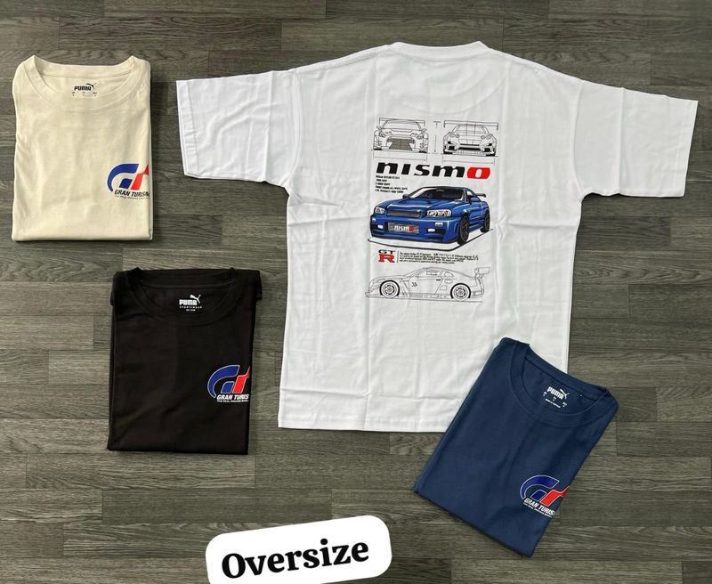 OVERSIZE - Gran Turismo - 𝒃𝒍𝒂𝒏𝒄𝒂 | M L