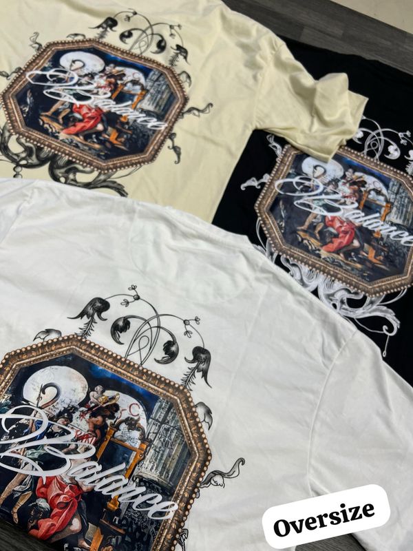 OVERSIZE - Balance - 𝒄𝒓𝒆𝒎𝒂 | M L