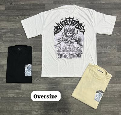 OVERSIZE - Ángel Santa Cena - 𝒃𝒍𝒂𝒏𝒄𝒂 | M L