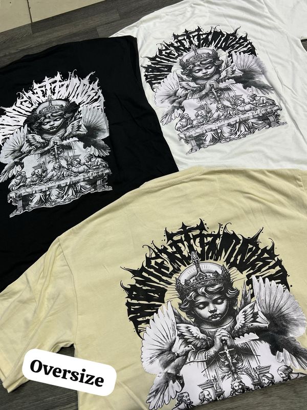 OVERSIZE - Ángel Santa Cena - 𝒏𝒆𝒈𝒓𝒂 | M L