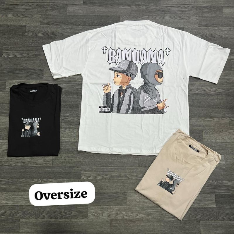 OVERSIZE - Bandana - blanca | M L