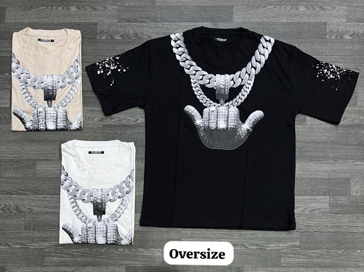 OVERSIZE - Cadena - negra | M L