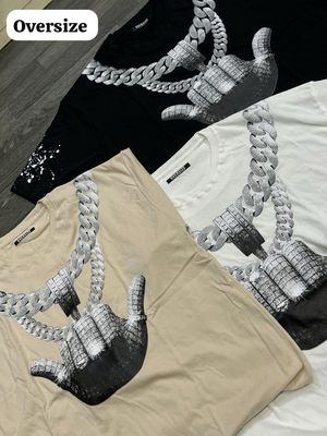 OVERSIZE - Cadena - beige | M L
