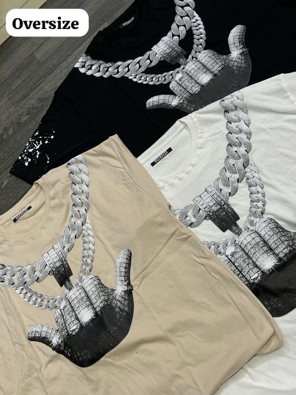 OVERSIZE - Cadena - beige | M L
