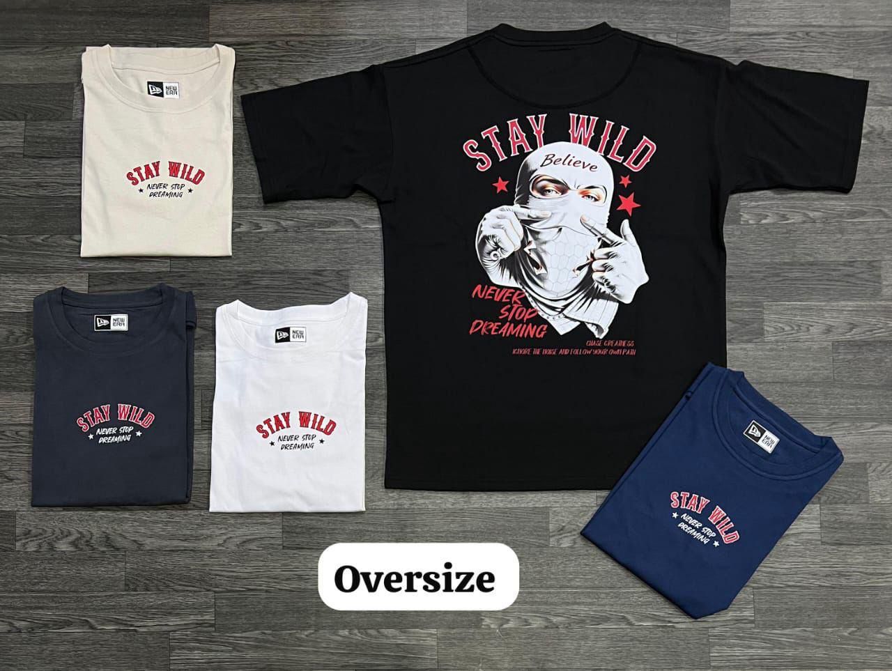 OVERSIZE - Stay Wild - negra | M L
