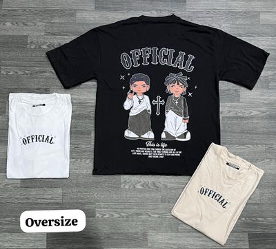 OVERSIZE - Official - negra | M L