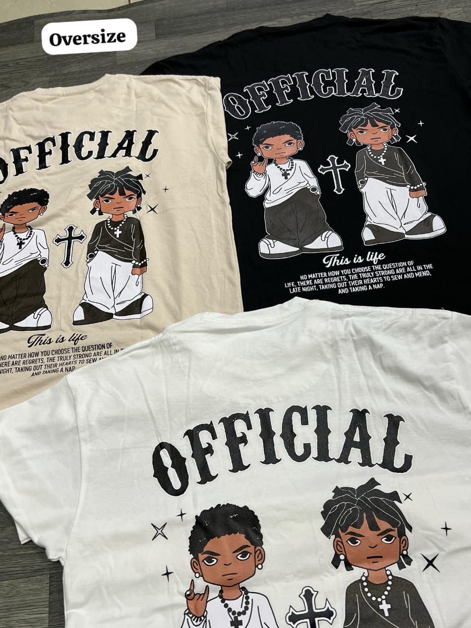 OVERSIZE - Official - beige | M L