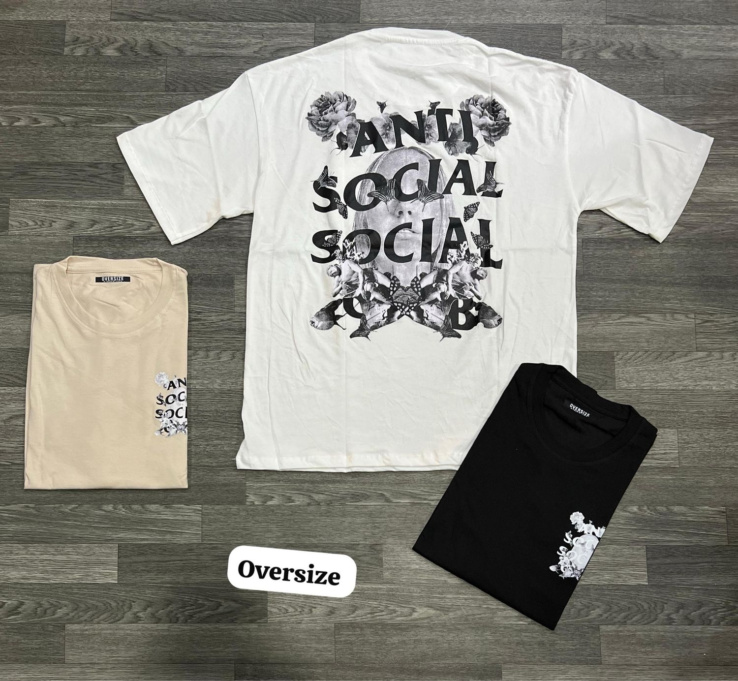 OVERSIZE - Antisocial Social Club - blanca | M L