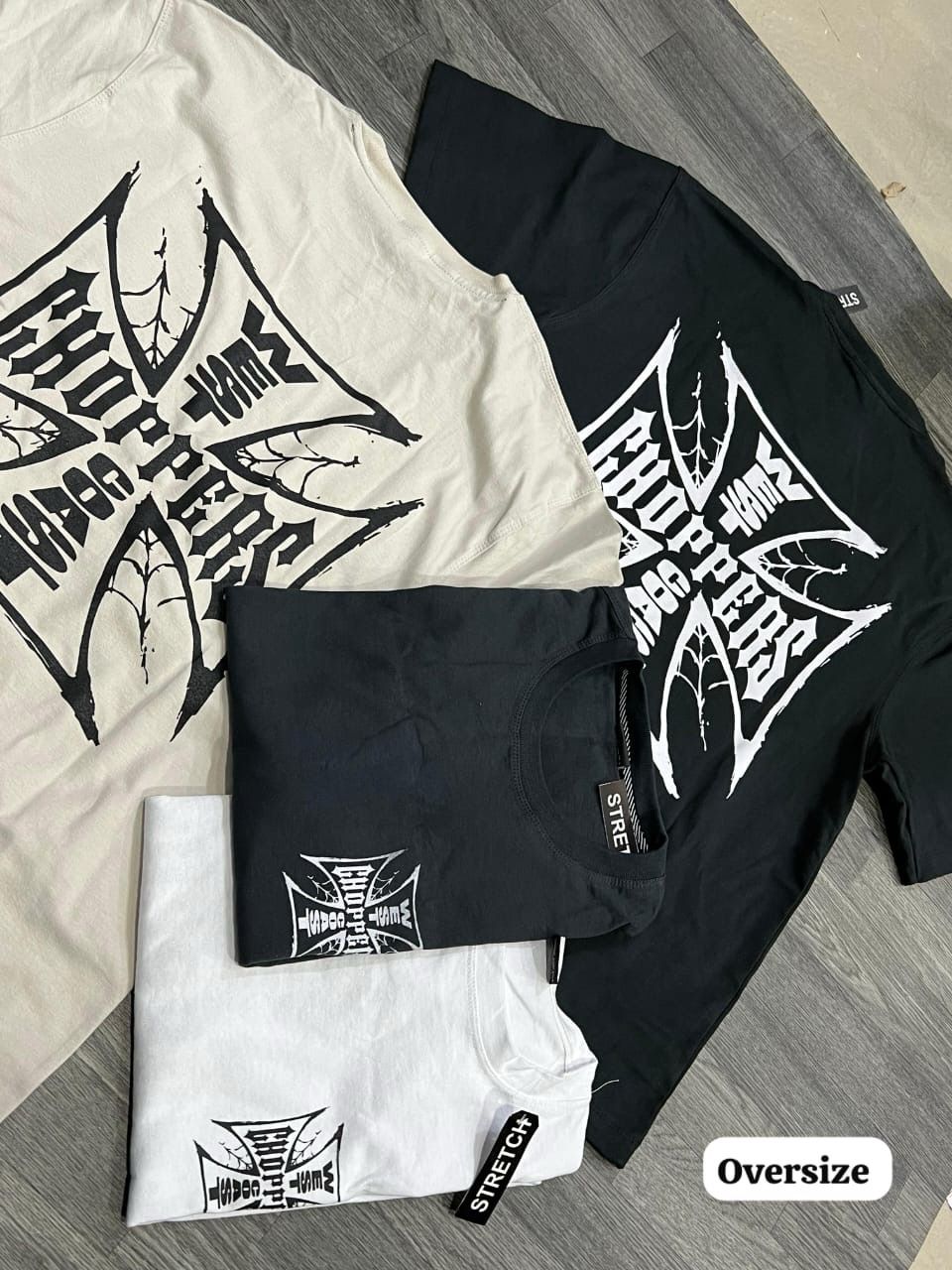 OVERSIZE - Choppers - negro quemado | Unitalla S M L