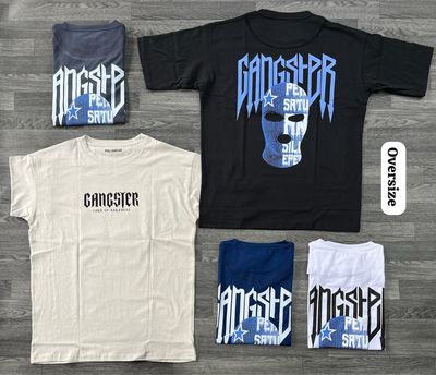 OVERSIZE - Gánster - gris | M L