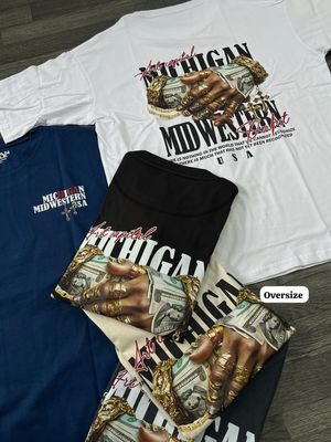 OVERSIZE - Michigan - negra | M L