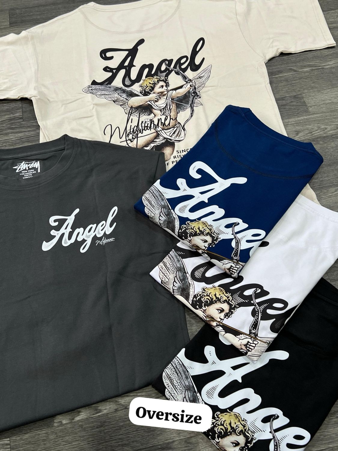 OVERSIZE - Ángel Midsummer - Gris | M L