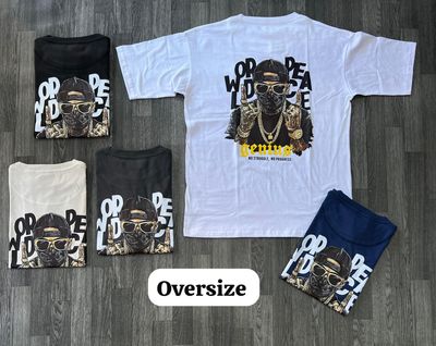 OVERSIZE - genius - blanca | M L