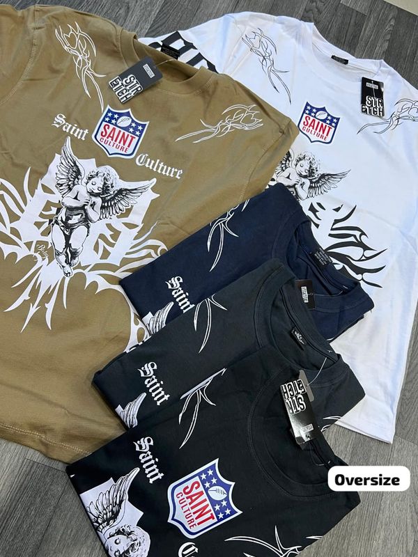 OVERSIZE - Saint Culture - negra | Unitalla S M L