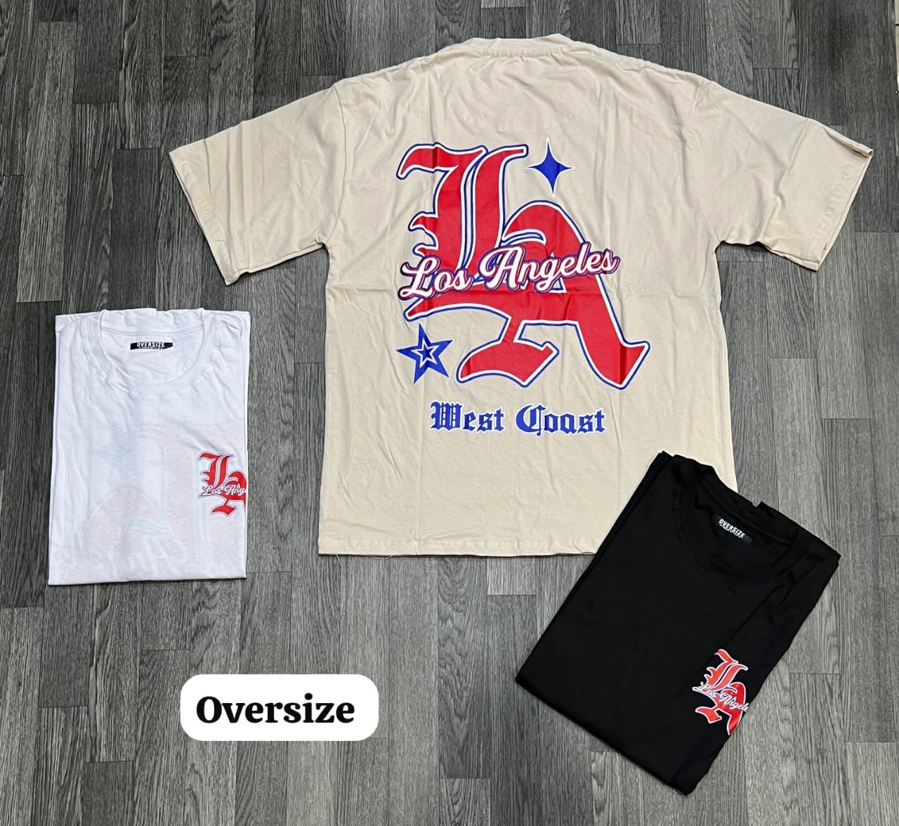 OVERSIZE - LA west coast - beige | M L