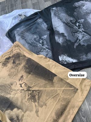 OVERSIZE - Angel Justice - beige | Unitalla S M L