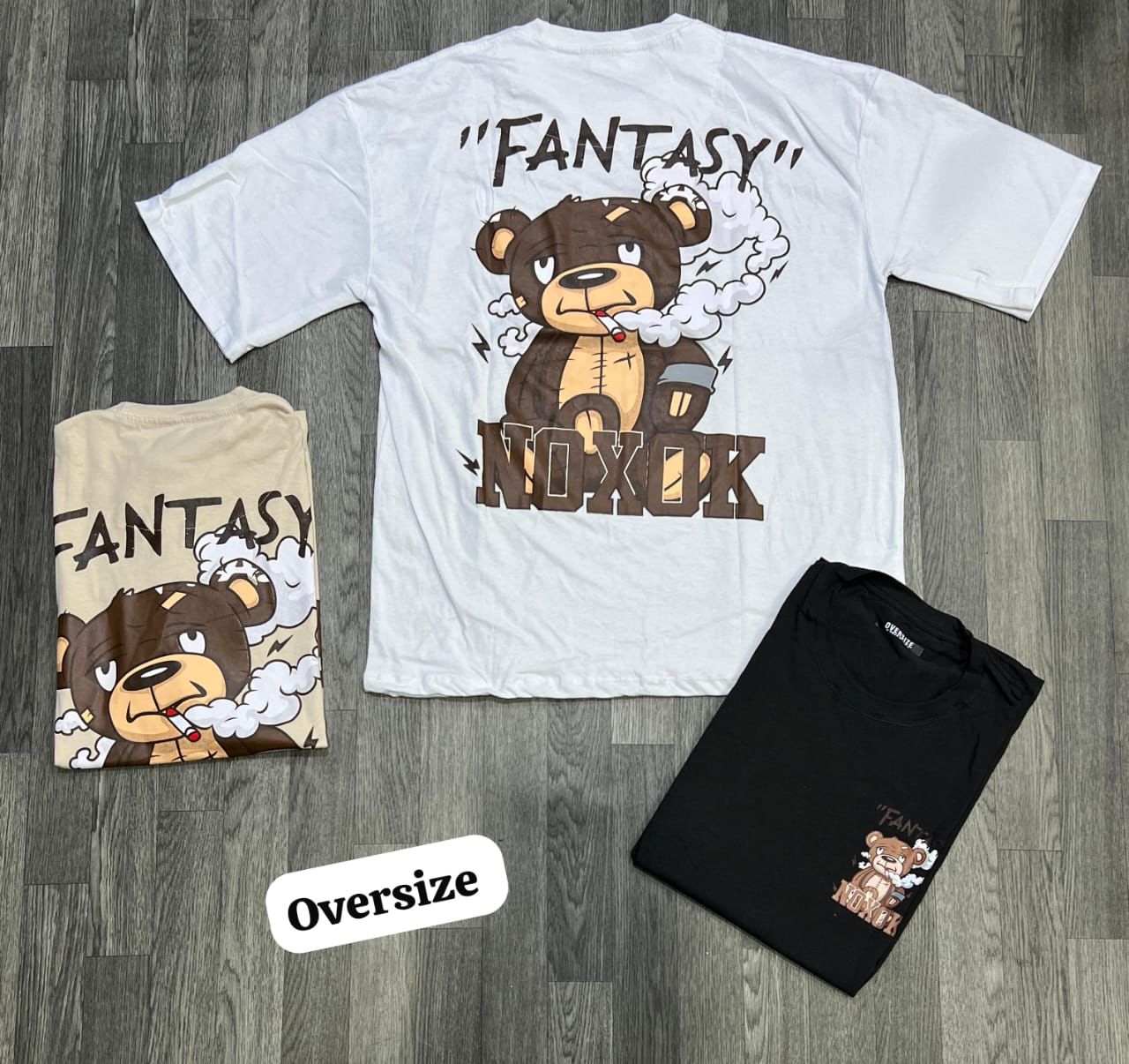 OVERSIZE - Fantasy - blanca | M L