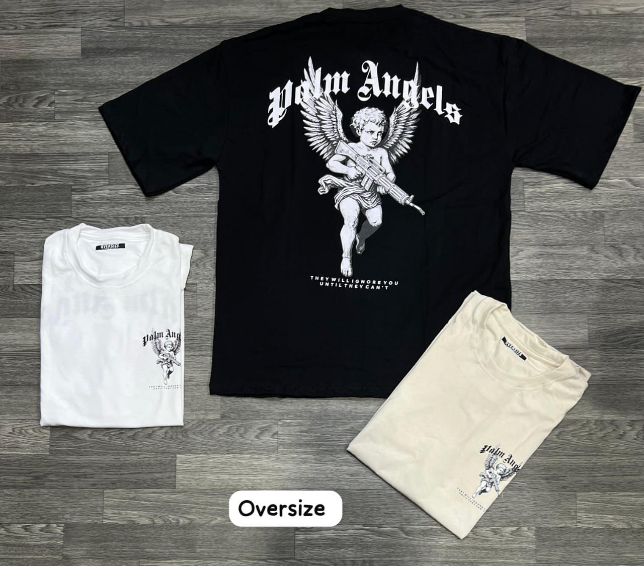 OVERSIZE - Palm Angels - negra | M L