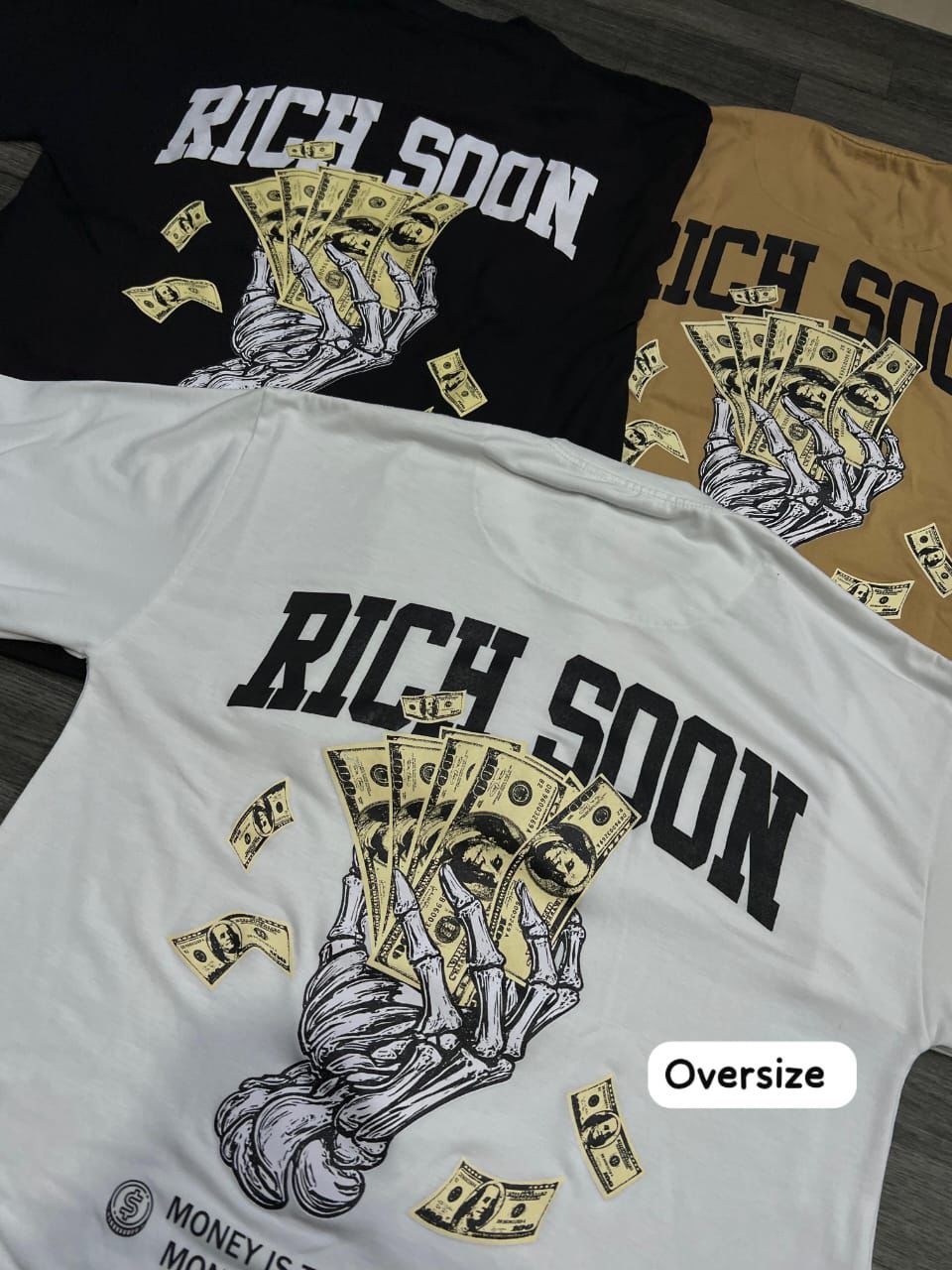 OVERSIZE - Rich Soon - negra | M L