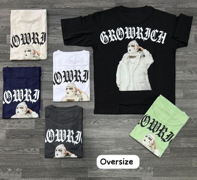 OVERSIZE - Growrich - negra | M L