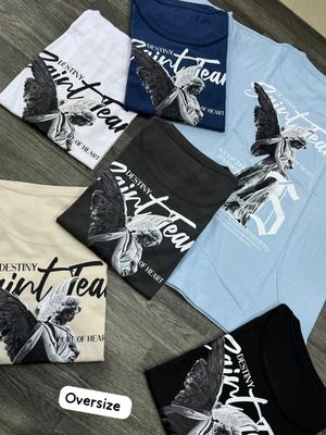 OVERSIZE - Saint Team - negra | M L