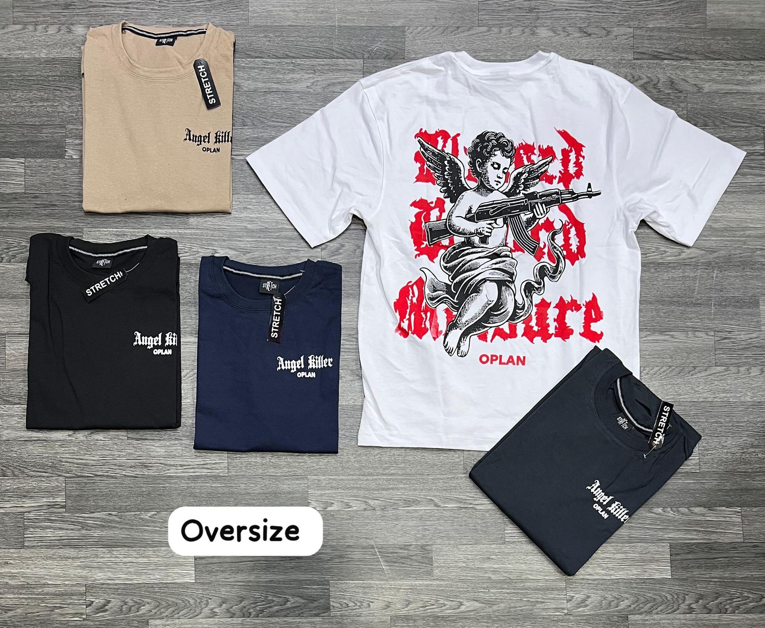 OVERSIZE - Angel Killer - negra | Unitalla S M L