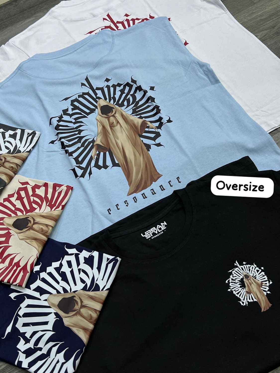 OVERSIZE - resonance - negra | M L