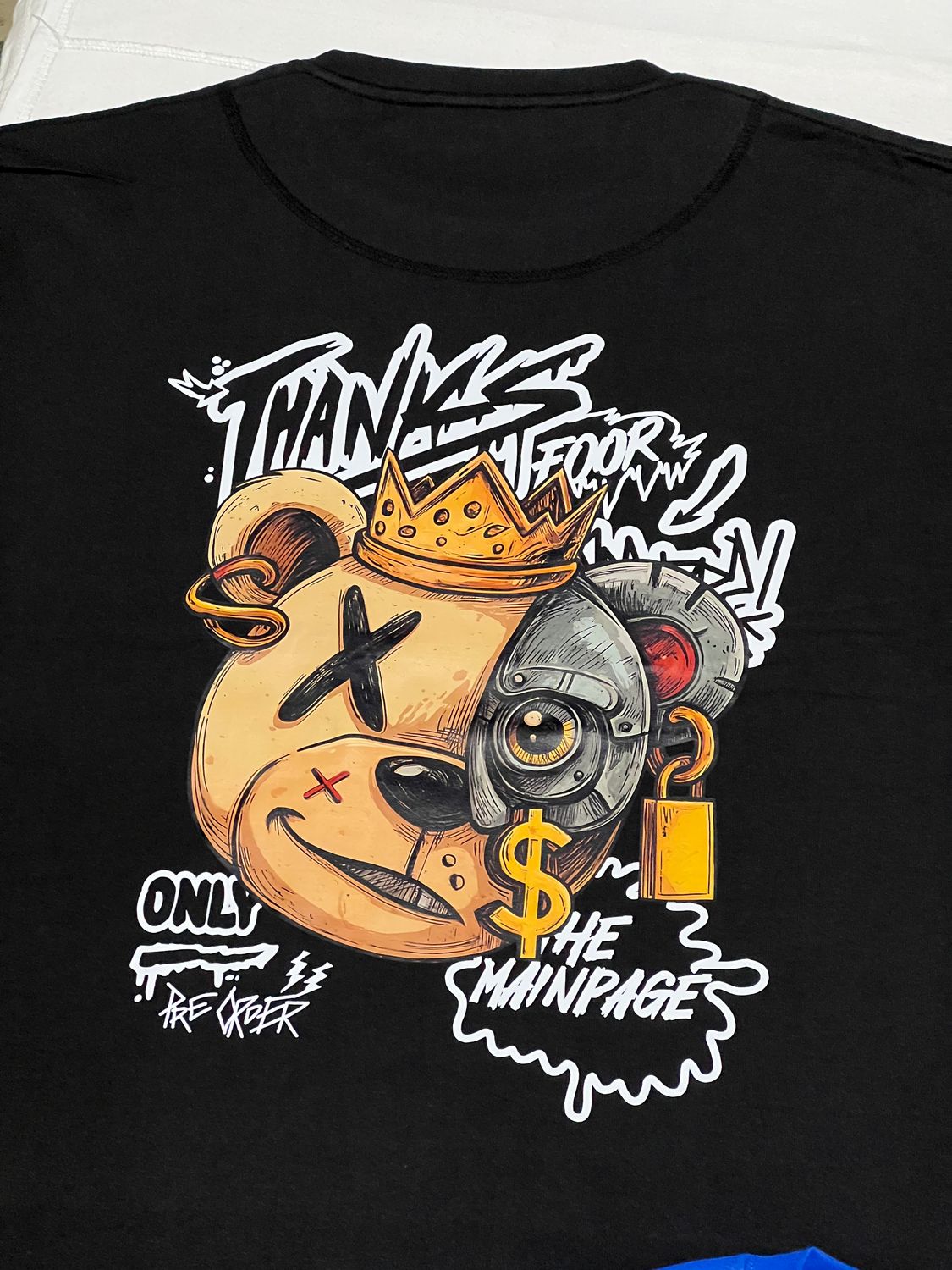 OVERSIZE - Oso REY - negra | M L