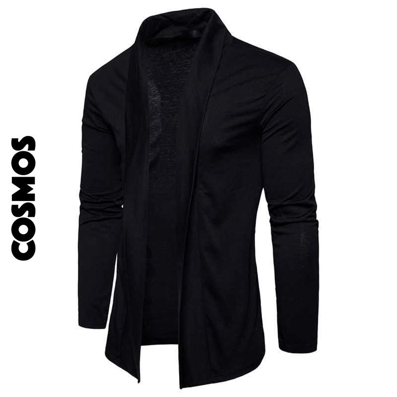 Abrigo liso Negro | XS M XL XXL