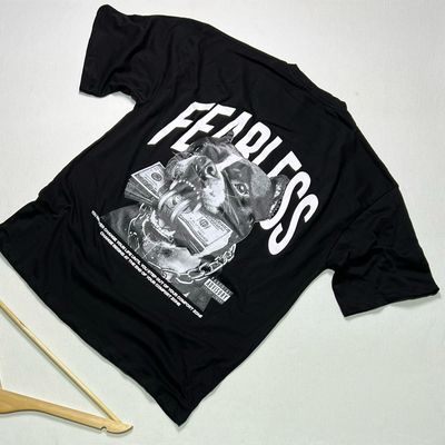 OVERSIZE - Fearless - negra | M L