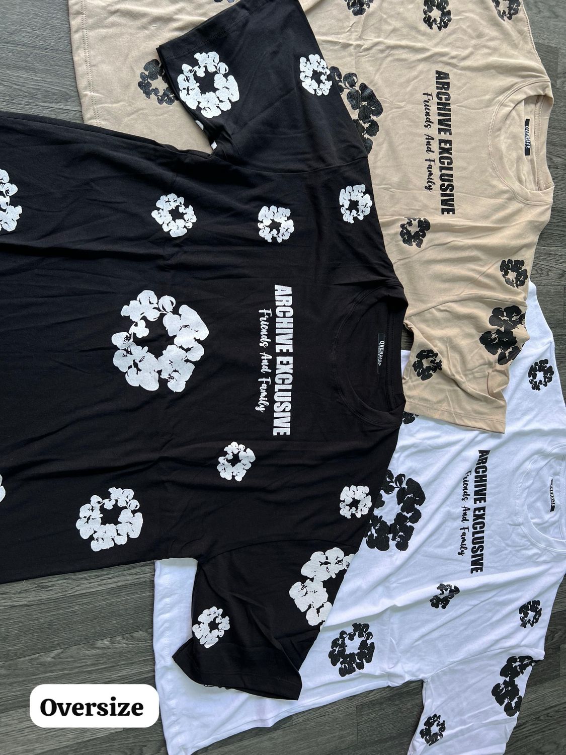 OVERSIZE - Archieve - negra | M L