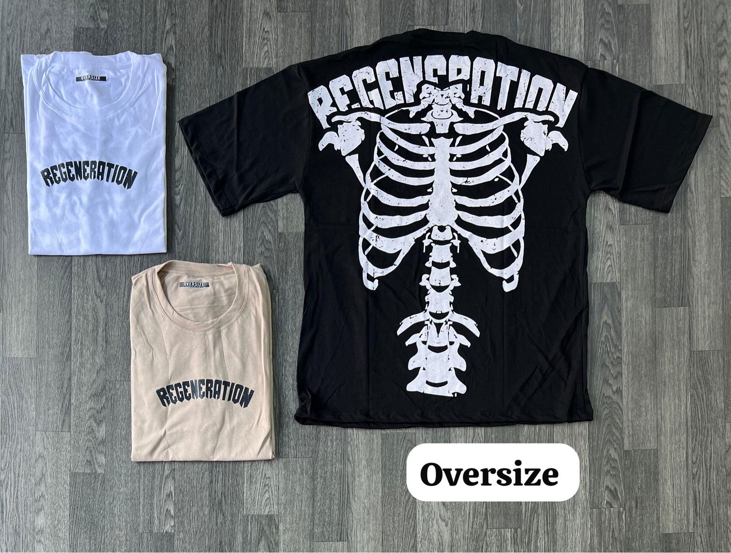 OVERSIZE - Regeneration - negra | M L