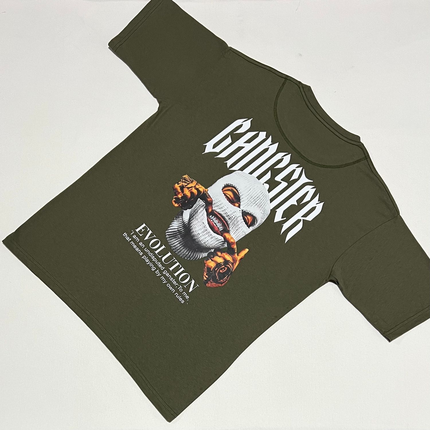 OVERSIZE - Ganster Evolution - verde | M L