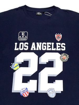 OVERSIZE - Los Angeles 22 - azul | M L