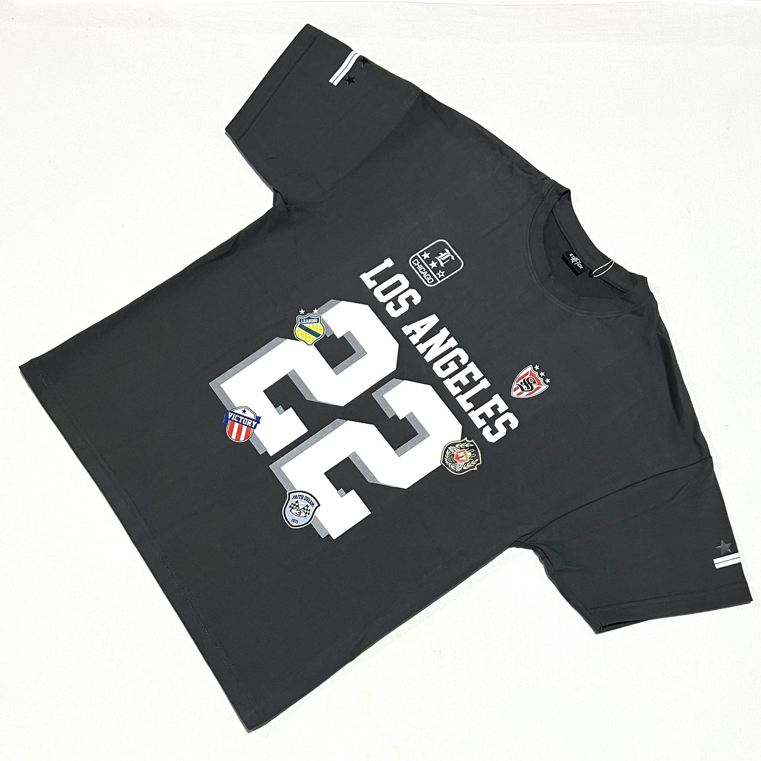 OVERSIZE - Los Angeles 22 - gris | M L