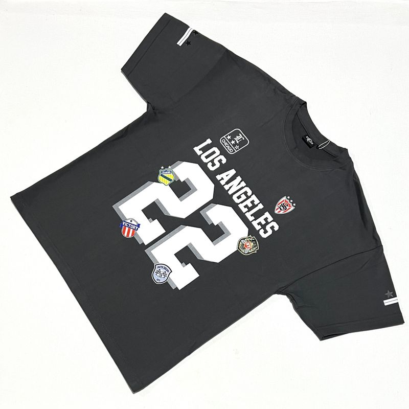 OVERSIZE - Los Angeles 22 - gris | M L