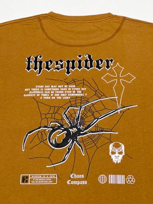 OVERSIZE - The Spider - mostaza | M L
