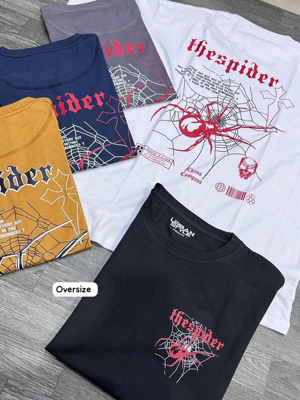 OVERSIZE - The Spider - blanca | M L