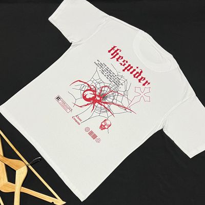 OVERSIZE - The Spider - blanca | Medium