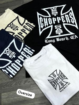 OVERSIZE - Choppers - blanca | M L