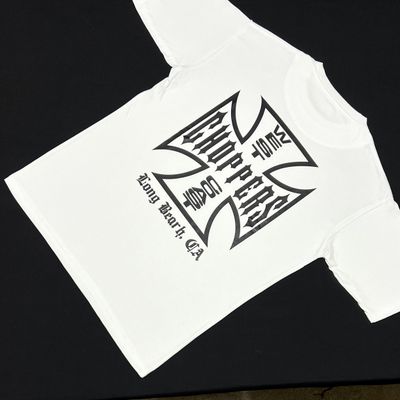 OVERSIZE - Choppers - blanca | M L