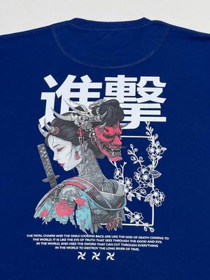 OVERSIZE - China - azul | M L