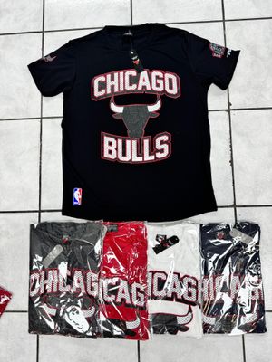 T-Shirt Chicago Bulls - negra - Unitalla S|M