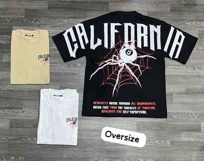 OVERSIZE - California 8 - negra | M L