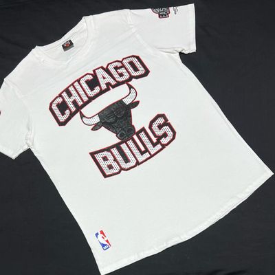 T-Shirt Chicago Bulls - blanca - Unitalla S|M